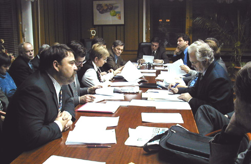 Заседание Бюро ЦС "ЯБЛОКА". 16 января 2001 г. Фото: Сергей Локтионов, пресс-служба