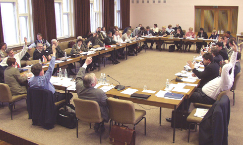 Заседание Бюро Федерального Совета РДП "ЯБЛОКО" 29 марта 2002 г. Фото: Сергей Локтионов (Пресс-служба)