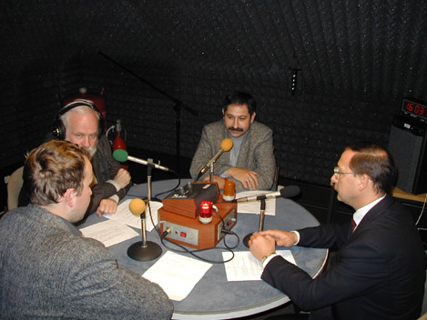 А.Арбатов за круглым столом радио "Свобода"