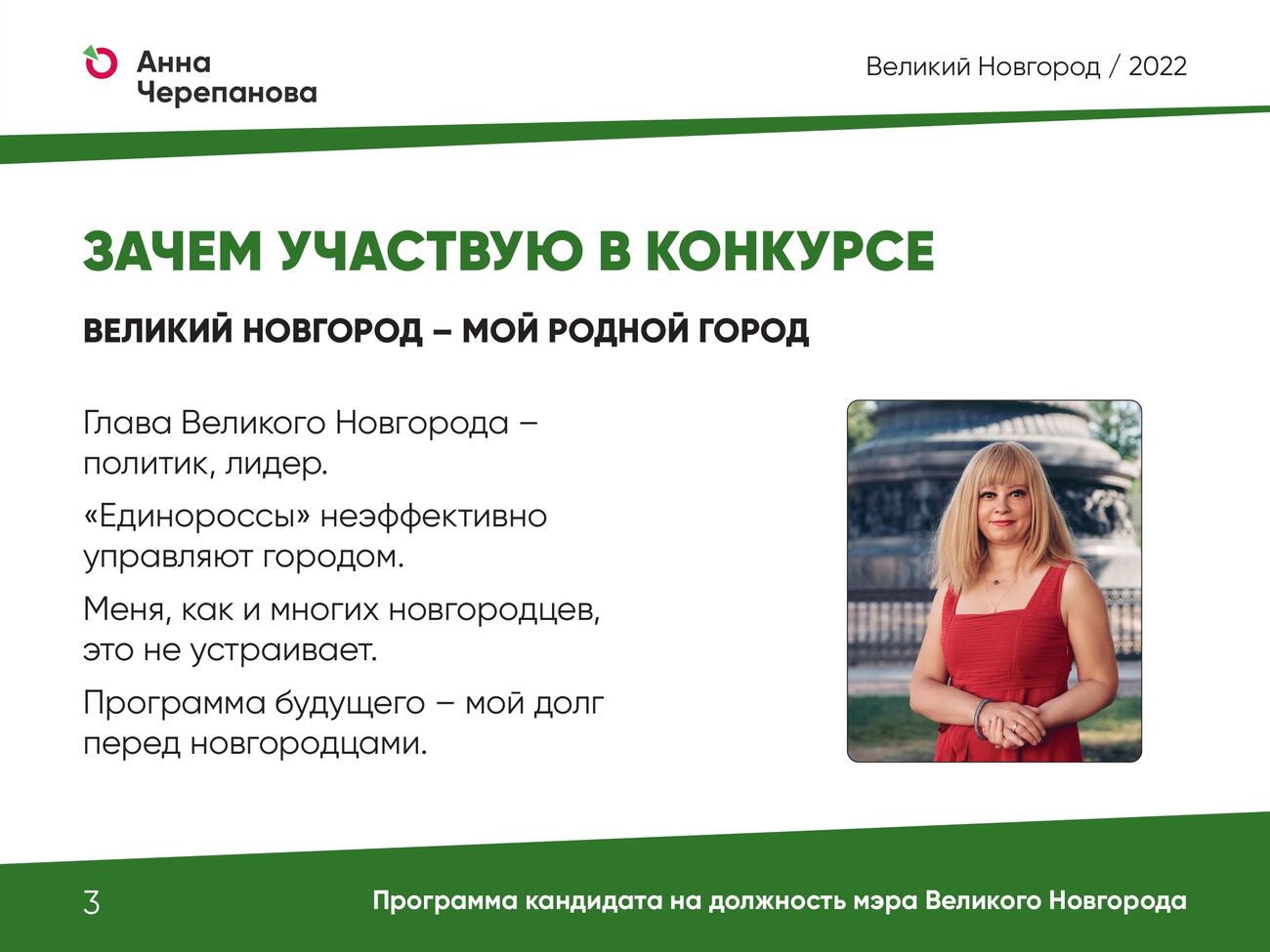 Презентация программы Анны Черепановой