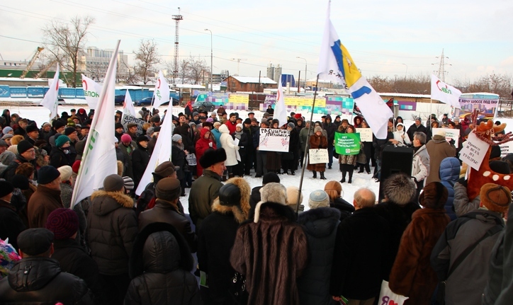 Инициативная группа граждан выступила против строительства