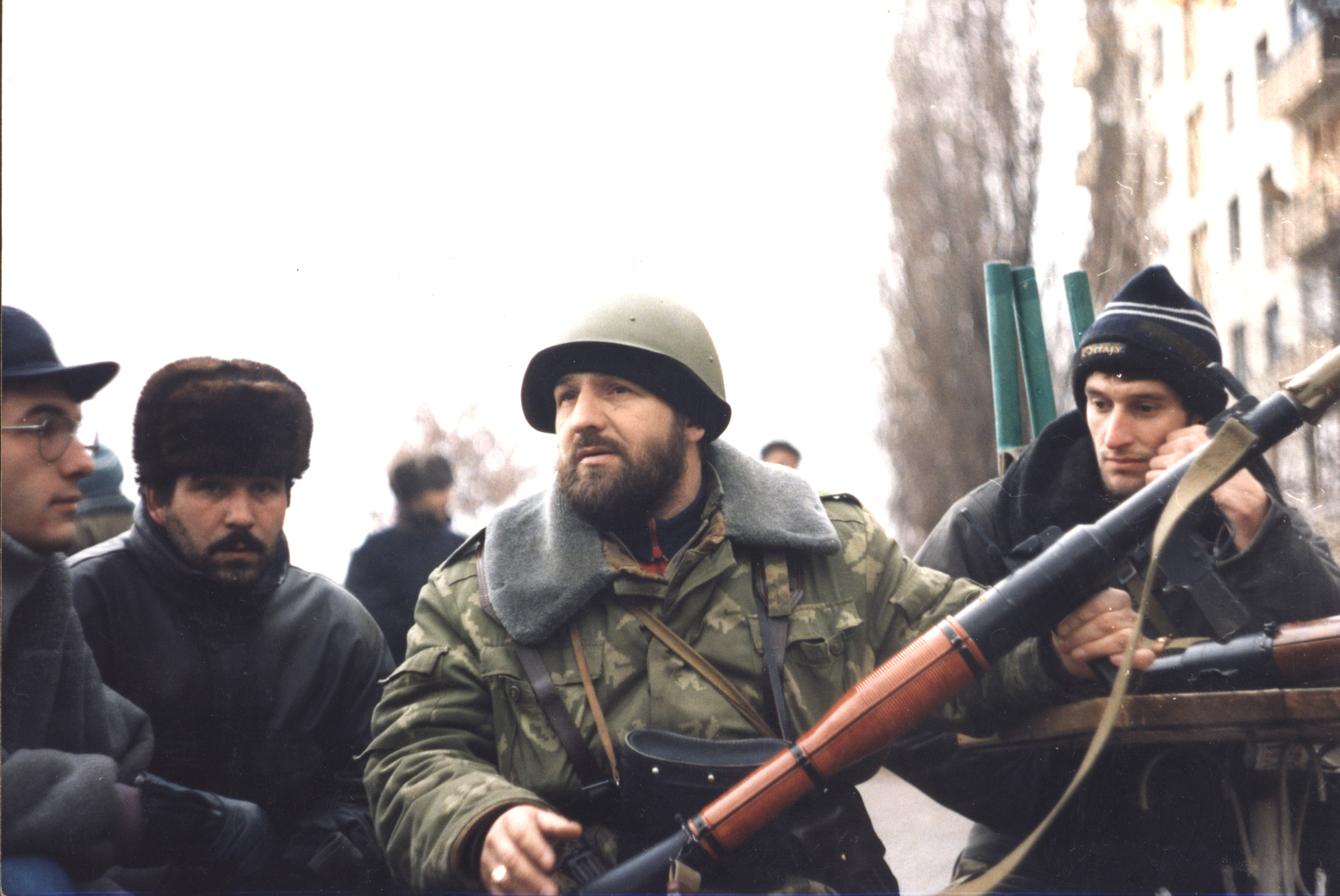 Ичкерия сейчас. 1992 Чечня - Дудаев. Боец Чеченской Республики Ичкерия 1994.
