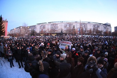 10 декабря 2011 года в Самаре прошел митинг против фальсификации выборов